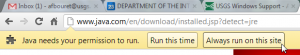 Chrome Java Always