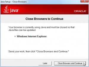 Close Browsers