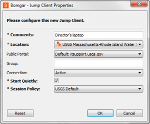 Customize Jump Client