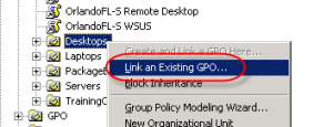 Link GPO