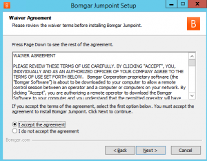 Jumpoint setup