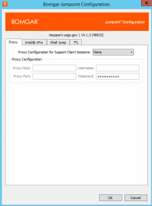 Jumpoint configuration