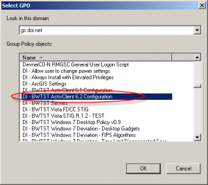 Select GPO