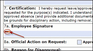Signature Field