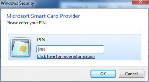 Smart Card PIN