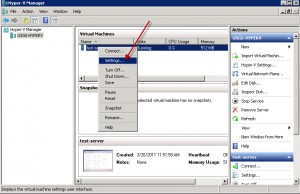 Edit Virtual Machine Settings