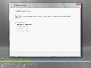 Installing Windows