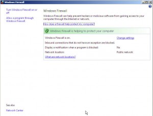 Windows Firewall