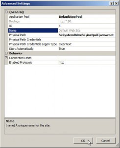 Advanced Settings