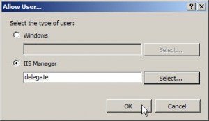 Allow User