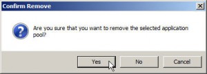 Confirm Remove