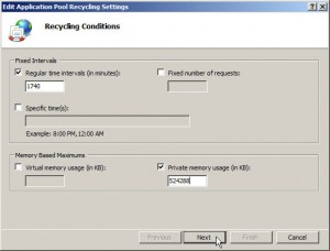 Private Memory Usage