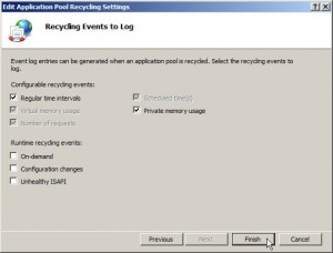 Recycling Events Log