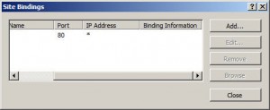 Site Bindings