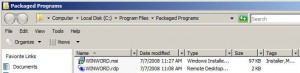 Package Programs