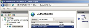 Enable Authentication