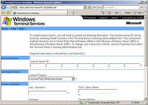 License Information