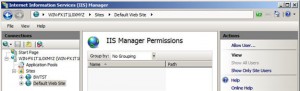 IIS Manager Permissions