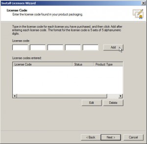 Enter License Code
