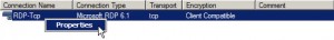 RDP Properties