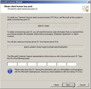 License Key Pack