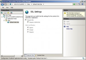 SSL Settings