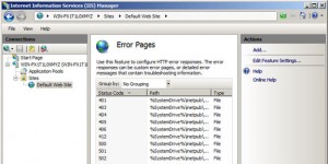 Error Pages
