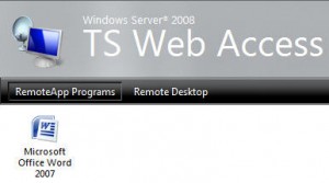 RemoteApp Programs