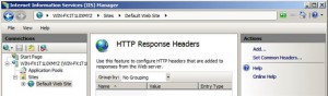HTTP Response Headers
