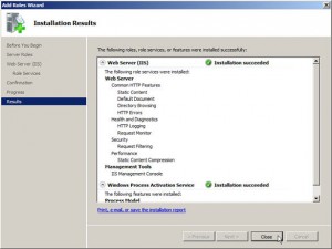 Installation Results