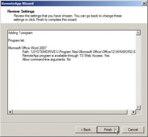 Review Settings