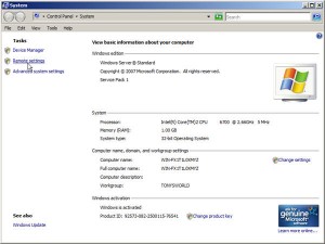 Remote Settings
