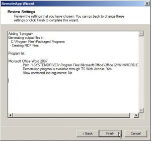 Review Settings