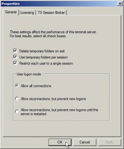 Settings Propertis