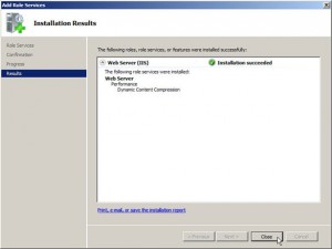 Installation Results