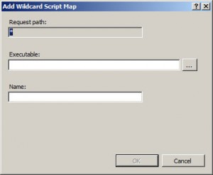 Add Wildcard Script Map