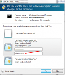 Username hints