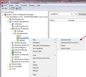 Configuration Manager - Advertisment - New