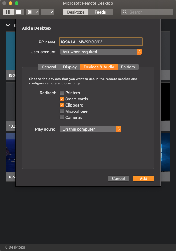 PC Name