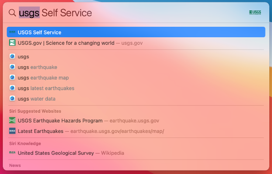Find the Self-Service app